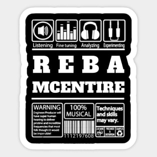 Reba mcentire Sticker